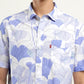 Men's Printed Slim Fit Shirt - Detail View