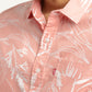 Men's Printed Slim Fit Shirt - Detail View