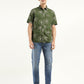 Men's Printed Slim Fit Shirt - ModelFront View