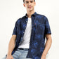 Men's Printed Slim Fit Shirt - Styleshot View