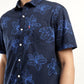 Men's Printed Slim Fit Shirt - Detail View