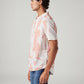 Men's Abstract Slim Fit Shirt - Side View