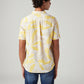 Men's Abstract Slim Fit Shirt - Back View