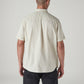 Men's Solid Slim Fit Oxford Shirt - Back View
