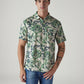 Men's Printed Slim Fit Shirt - Front View
