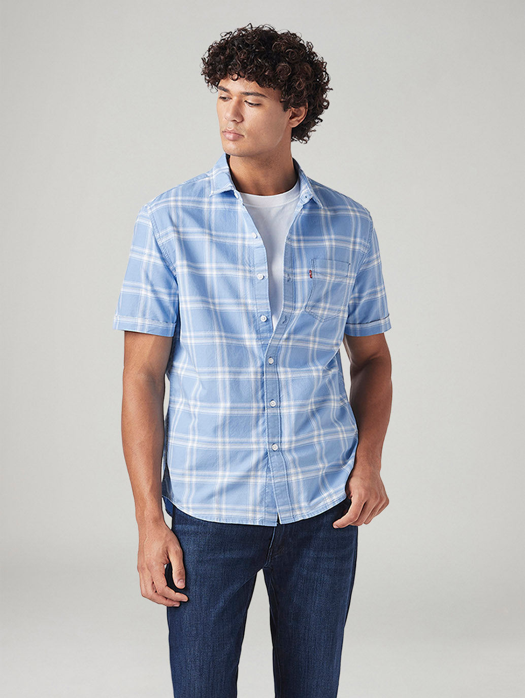 Men's Checkered Slim Fit Shirt