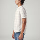 Men's Checkered Slim Fit Shirt - Side View