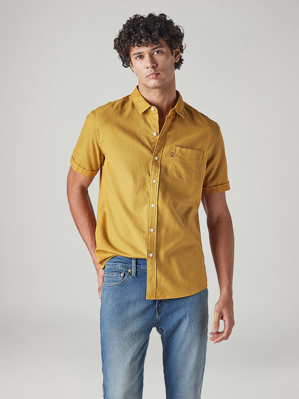 Men's Solid Slim Fit Shirt