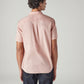Men's Solid Slim Fit Oxford Shirt - Back View