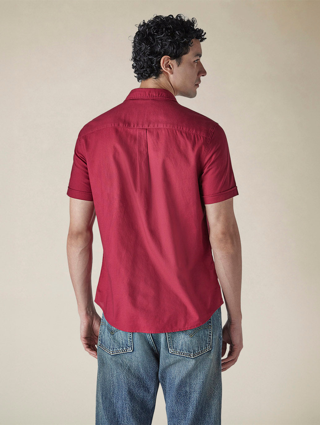 Men's Solid Slim Fit Shirt - a4e08c1b-7e26-4c1b-b245-c58ecb93ccdb View