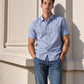 Men's Solid Button Down Collar Slim Fit Oxford Shirt - 329080454 View