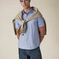 Men's Solid Button Down Collar Slim Fit Oxford Shirt - Styleshot View
