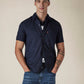 Men's Solid Button Down Collar Slim Fit Oxford Shirt - Styleshot View