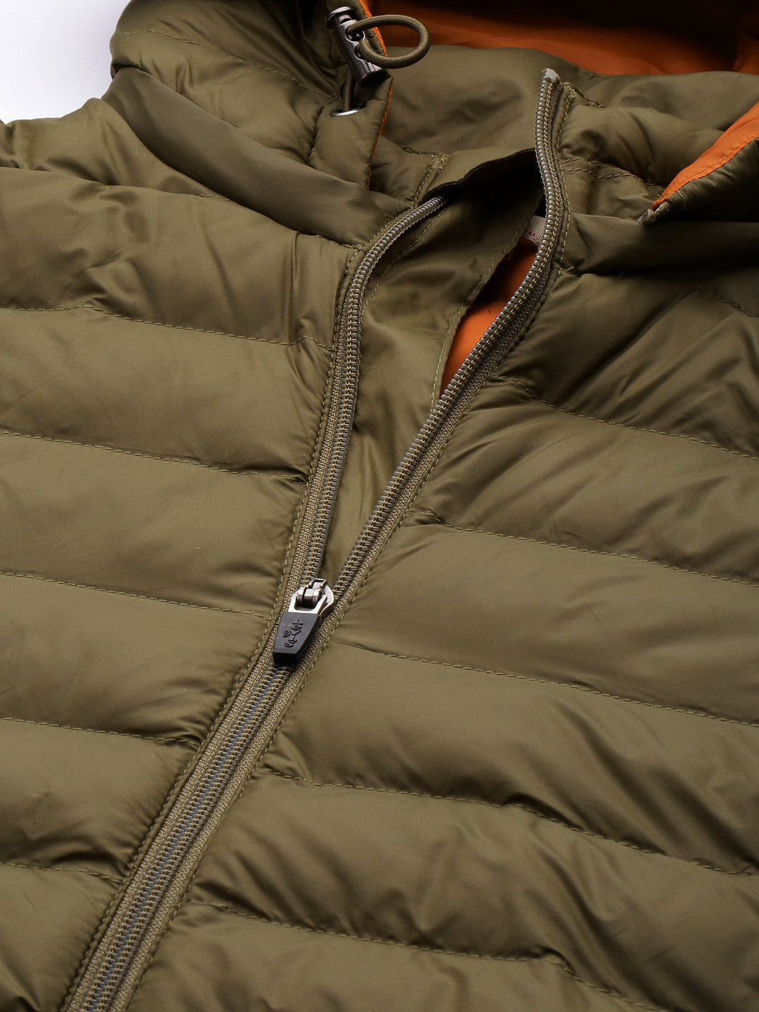 Men's Quilted Brown Hooded Puffer Jacket - 35431f8d-8881-4a3d-84c1-fdb56719637c1725617685501-Levis-Men-Jackets-491725617684854-2 View