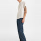 Men's Blue Straight Fit Mid Rise Jeans - bfeb2997-f986-42c6-a6b5-2ee480f21dd6 View