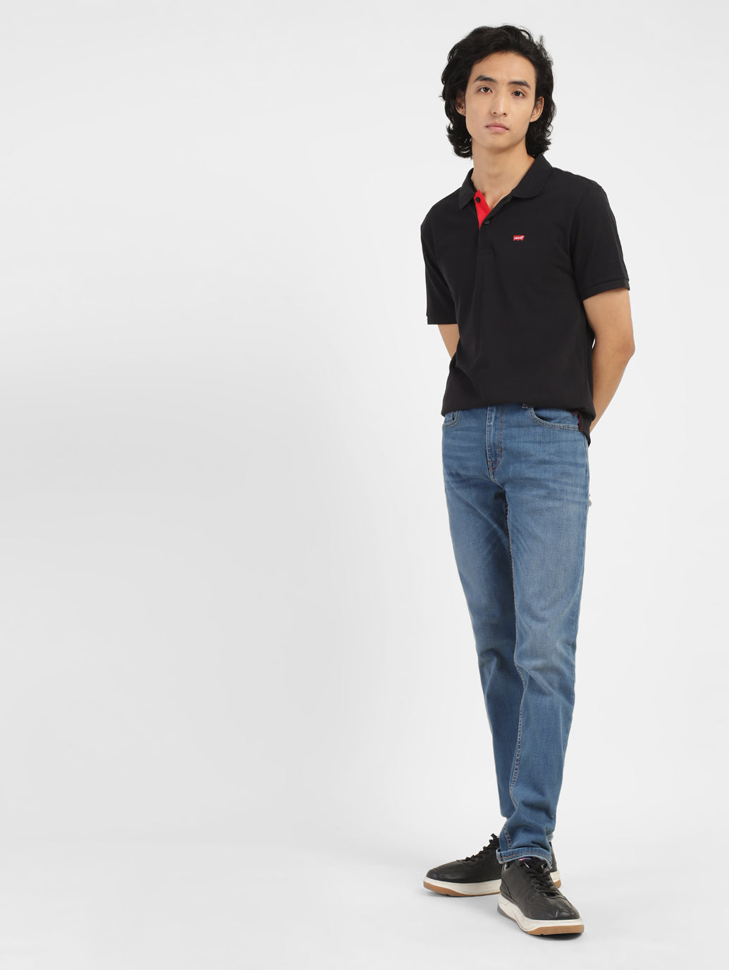 Men's 512 Blue Slim Tapered Fit Mid Rise Jeans - d5cef5b7-1a97-4ed3-bab3-b1e2b059e3a2 View