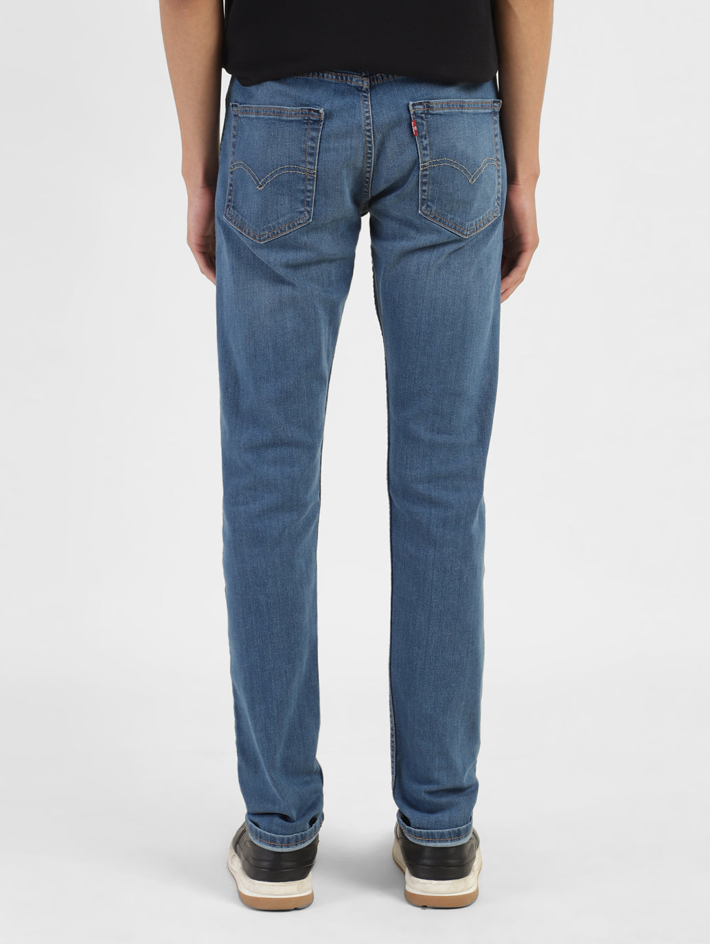 Men's 512 Blue Slim Tapered Fit Mid Rise Jeans - 8cb7e898-749e-4af4-8945-b11d6b261bca View