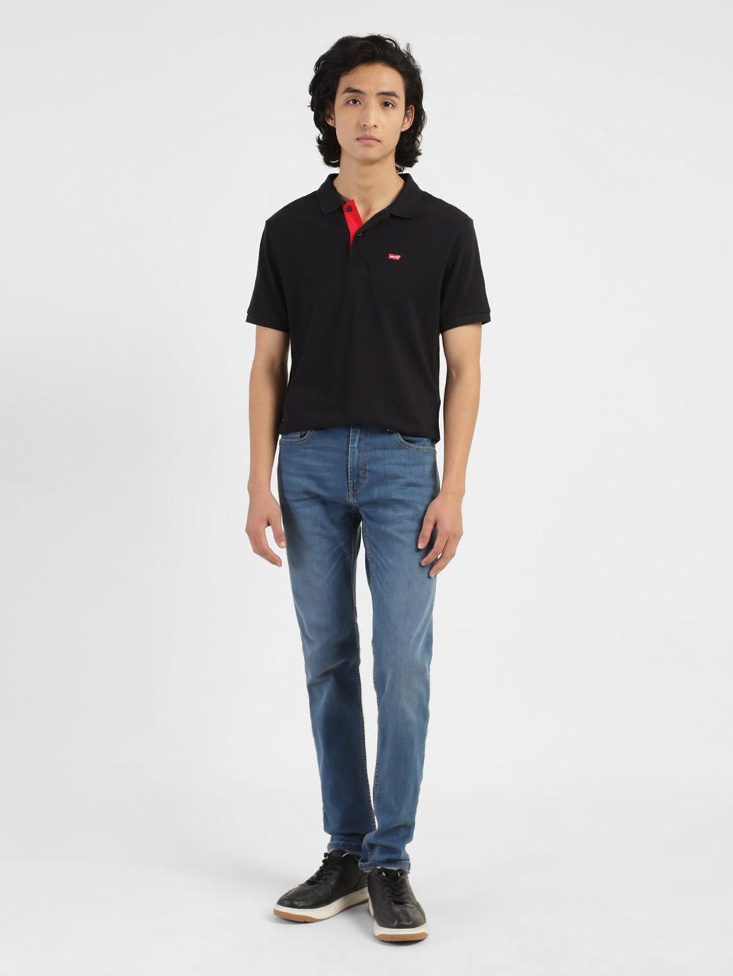 Men's 512 Blue Slim Tapered Fit Mid Rise Jeans - 6e4ed1fa-9c7c-4b7b-abc5-c468c657a370 View