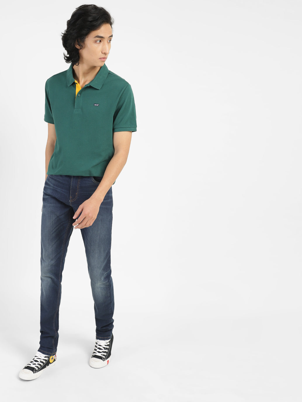 Men's 512 Blue Slim Tapered Fit Mid Rise Jeans - 9986cb04-e7ba-47df-831f-f479d7a46b7e View