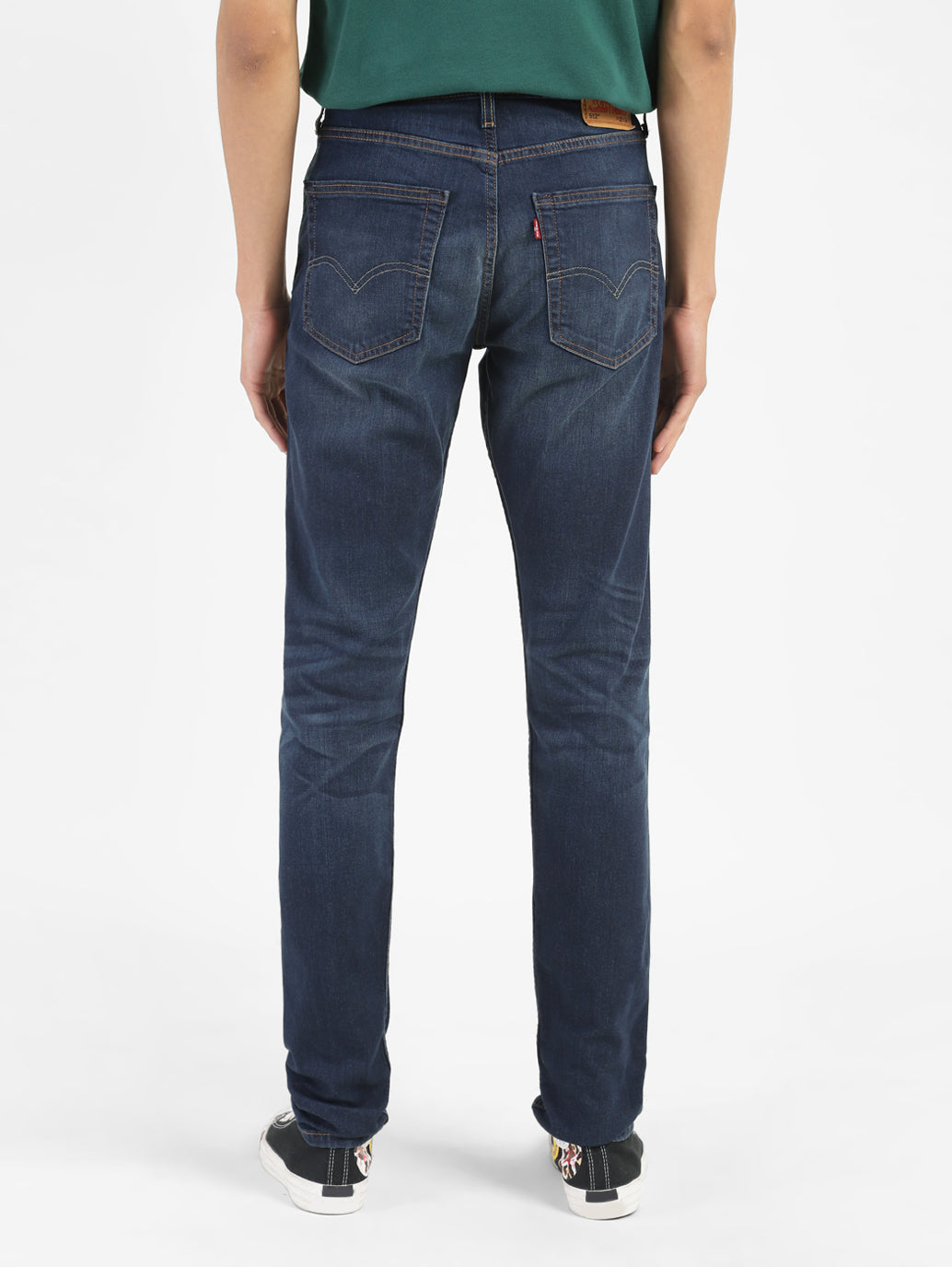 Men's 512 Blue Slim Tapered Fit Mid Rise Jeans - 5803c76e-7a72-4361-ad15-d1e05eb40aff View