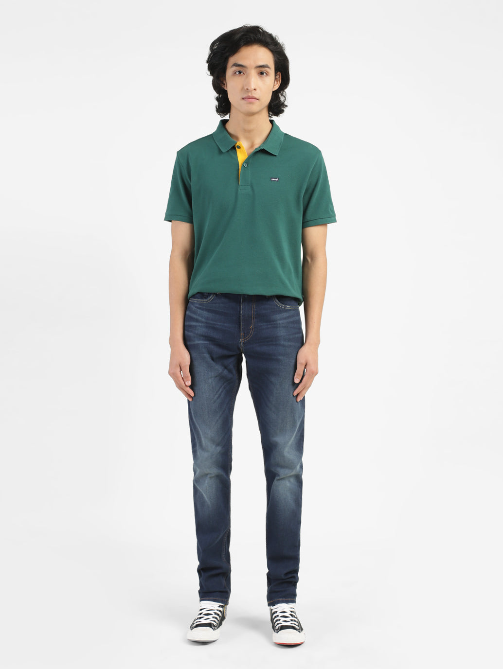 Men's 512 Blue Slim Tapered Fit Mid Rise Jeans - a548cbcd-cdcc-470f-85f9-c880a3d47324 View