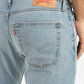 Men's 512 Blue Slim Tapered Fit Mid Rise Jeans - 583932a6-60b0-49d5-8601-4d0c2441dbe5 View