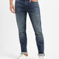 Men's 512 Blue Slim Tapered Fit Mid Rise Jeans - 18fb47d4-acb5-4568-8b1f-2d76d46440ef View
