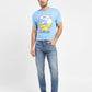 Men's 512 Blue Slim Tapered Fit Mid Rise Jeans - 23e4983b-e072-4301-8581-e88ef00d62f4 View