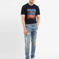 Men's 512 Blue Slim Tapered Fit Mid Rise Jeans - f9bdf2ea-66ef-4b38-847f-34210e9d64bd View