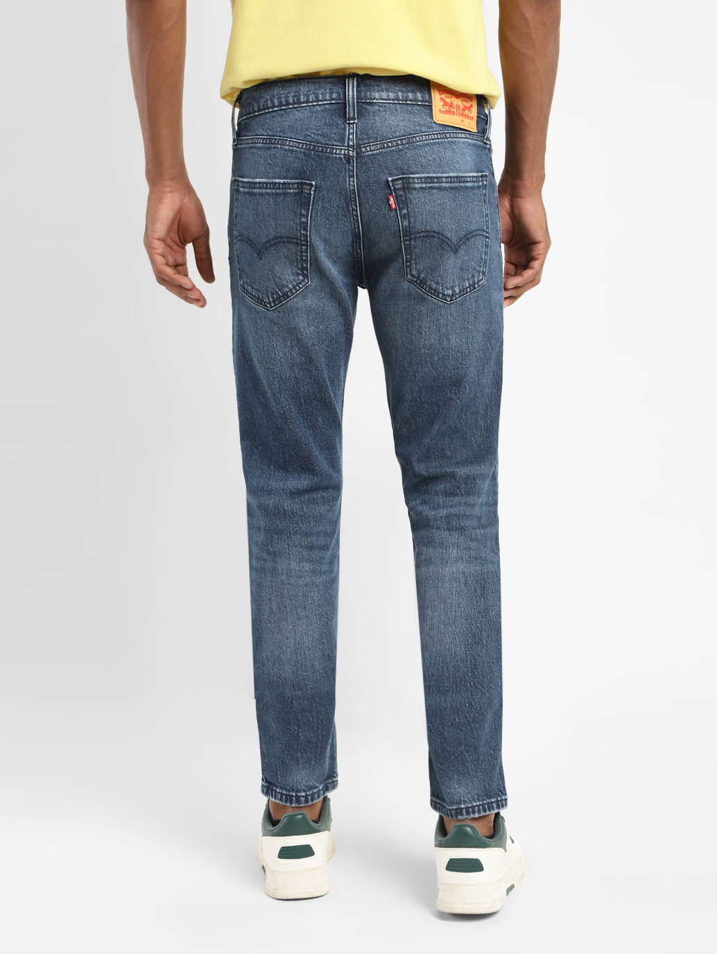 Men's 512 Blue Slim Tapered Fit Mid Rise Jeans - 910b0f29-b932-4d2b-b6f6-9b613fd200df View