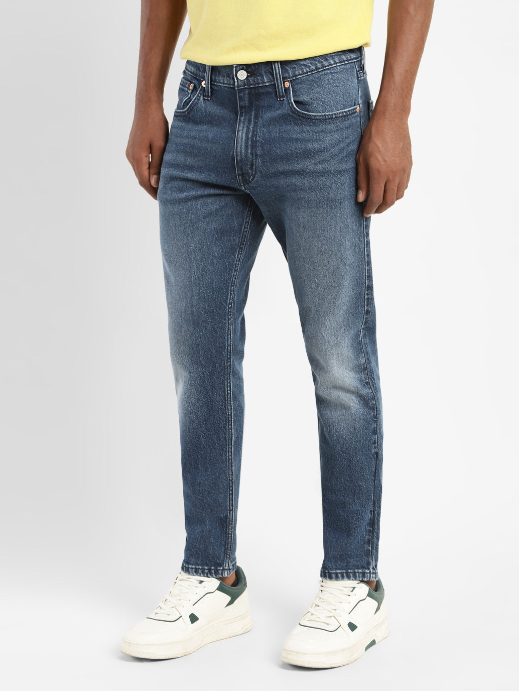 Men's 512 Blue Slim Tapered Fit Mid Rise Jeans - 18f82825-5d69-4a01-afa9-6ddff8ca07ad View