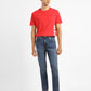 Men's 512 Blue Slim Tapered Fit Mid Rise Jeans - 459b25e3-08b0-405d-bc1f-1eb93beaf503 View