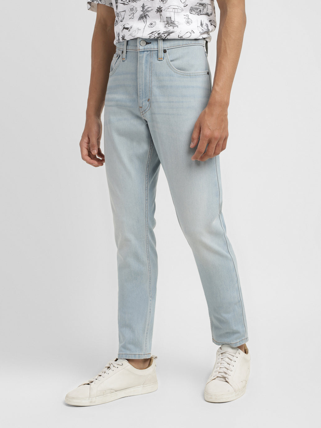 Men's 512 Light Indigo Slim Tapered Fit Mid Rise Jeans - 1509824d-5504-4919-adf4-6d9cbc1da7cd View