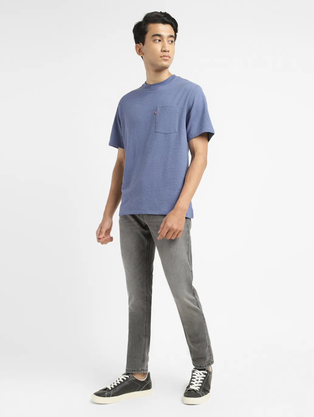 Men's 512 Light Grey Slim Tapered Fit Mid Rise Jeans - 23d0c00c-66f7-4b6a-9f8f-5c4d2fd17d46 View