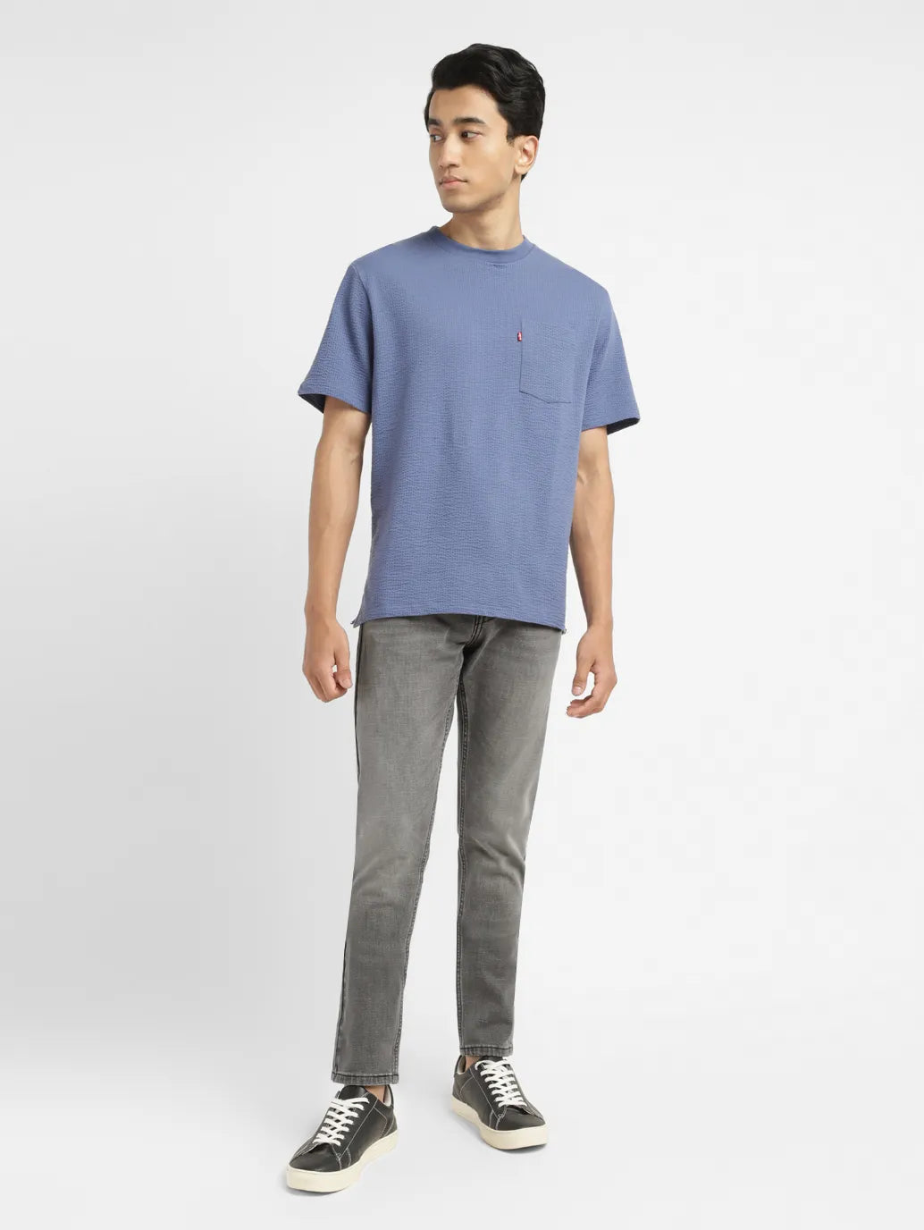 Men's 512 Light Grey Slim Tapered Fit Mid Rise Jeans - 74b7e8a6-8986-4ea3-b975-51d57ef980a8 View