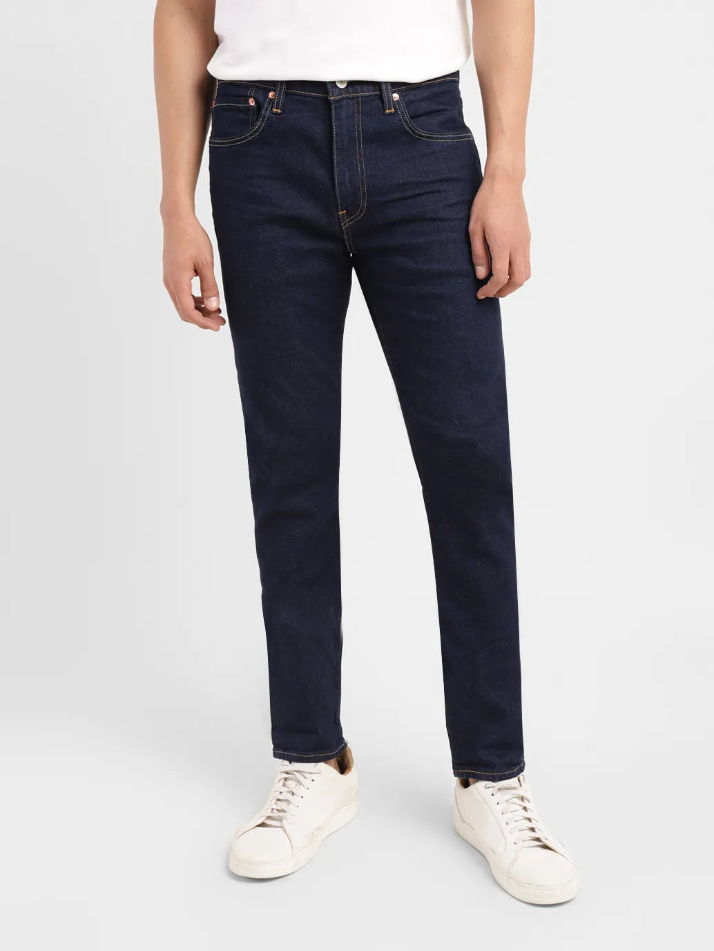 Men's 512 Blue Slim Tapered Fit Mid Rise Jeans - 82df3bff-2f74-441b-9532-aafe633defb4 View