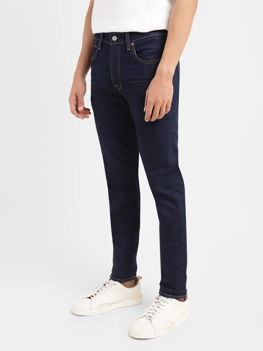 Men's 512 Blue Slim Tapered Fit Mid Rise Jeans - 81199802-119b-4980-93e5-185aa6e57fb7 View