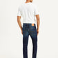 Men's 512 Navy Blue Slim Tapered Fit Mid Rise Jeans - Back View