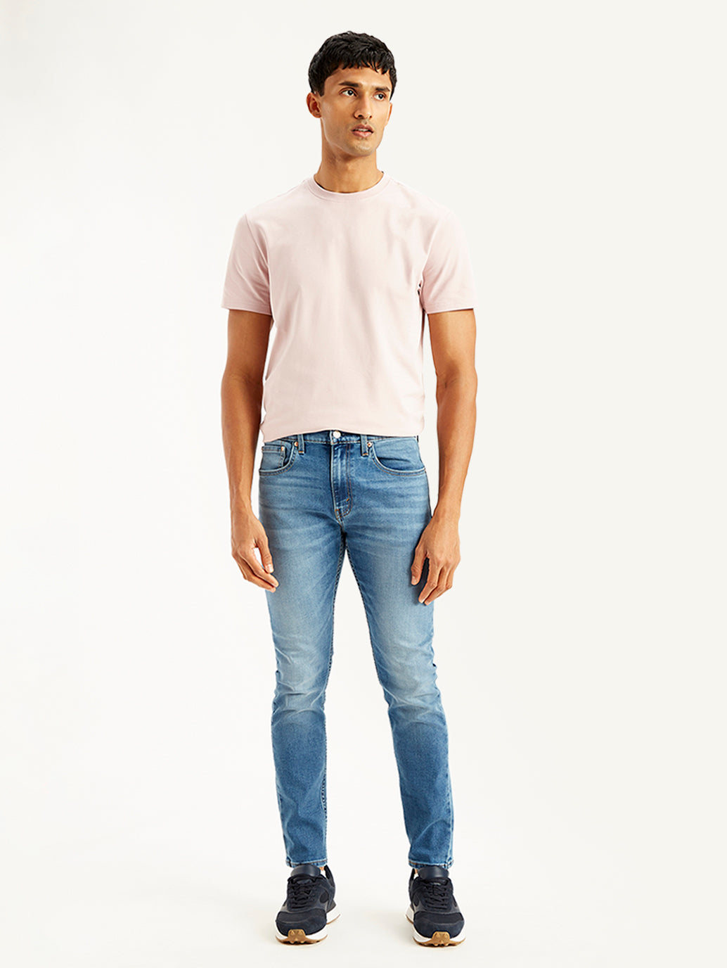 Men's 512 Blue Slim Tapered Fit Mid Rise Jeans - 2ab6a3f1-0f2f-4413-a1df-760a578b3d5b View