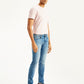 Men's 512 Blue Slim Tapered Fit Mid Rise Jeans - 56063f0e-b822-45b3-bf90-30a424b31715 View