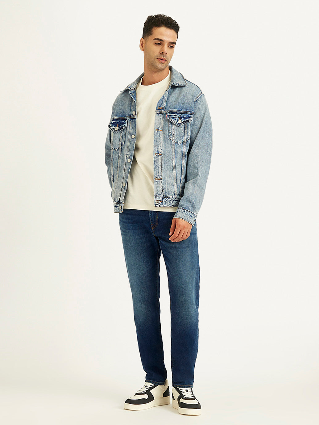 Men's 512 Blue Slim Tapered Fit Mid Rise Jeans - 40d02e9e-8b1b-4063-a746-2844d1f00b9a View
