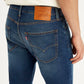 Men's 512 Blue Slim Tapered Fit Mid Rise Jeans - 788ce669-9936-4db7-961c-bb0a006bc8a0 View