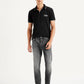 Men's 512 Charcoal Grey Slim Tapered Fit Mid Rise Jeans - Front View