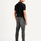Men's 512 Charcoal Grey Slim Tapered Fit Mid Rise Jeans - Back View