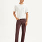 Men's 512 Brown Slim Tapered Fit Mid Rise Jeans - Front View
