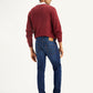 Men's 512 Blue Slim Tapered Fit Mid Rise Jeans - Back View