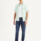 Men's 512 Dark Blue Slim Tapered Fit Mid Rise Jeans - Styleshot View