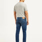 Men's 512 Blue Slim Tapered Fit Mid Rise Jeans - Back View