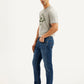 Men's 512 Blue Slim Tapered Fit Mid Rise Jeans - Side View
