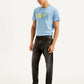 Men's 512 Charcoal Grey Slim Tapered Fit Mid Rise Jeans - Side View